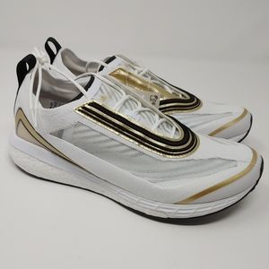 NEW Adidas Stella McCartney Boston White Black Gol